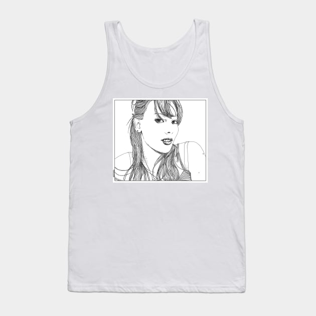 asc 311 - Le regard d’Anna III (Do I look like a hooker?) Tank Top by apolloniasaintclair